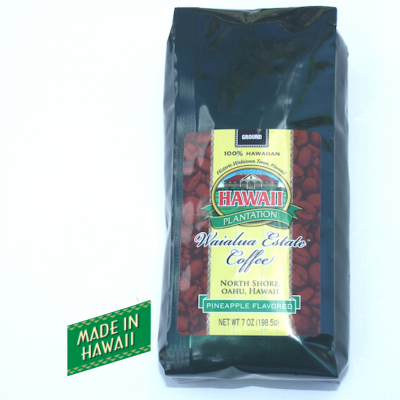 WAIALUA ESTATE FLAVORED COFFEE - GROUND/WHOLE BEAN 7 OZ.