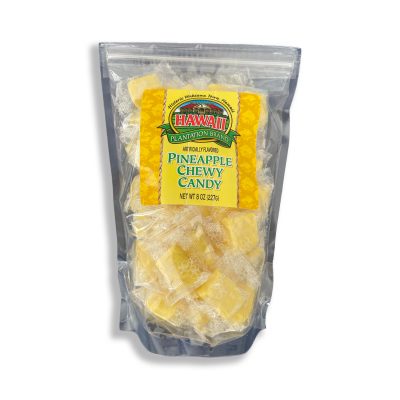 PINEAPPLE-FLAVORED CHEWY CANDY 8 OZ.