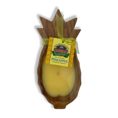 PINEAPPLE SCENTED CANDLE IN PINEAPPLE SHAPED SHELL
