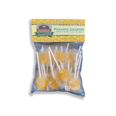 PINEAPPLE-FLAVORED LOLLIPOPS 7.95 OZ.