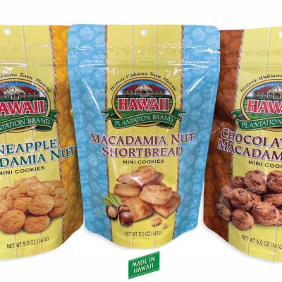 ASSORTED MACADAMIA NUT MINI COOKIES 5 OZ.