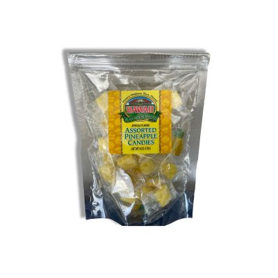 ASSORTED PINEAPPLE FLAVORED CANDIES 6 OZ.