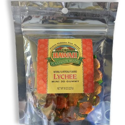 MINI 3D LYCHEE-FLAVORED GUMMY 8 OZ.