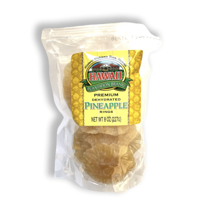 HAWAII PLANTATION PREMIUM DEHYDRATED PINEAPPLE RINGS 8 OZ.