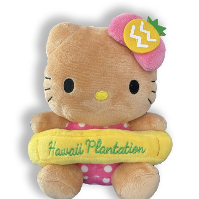 HELLO KITTY - 6" PLUSH WITH PINK SLICE