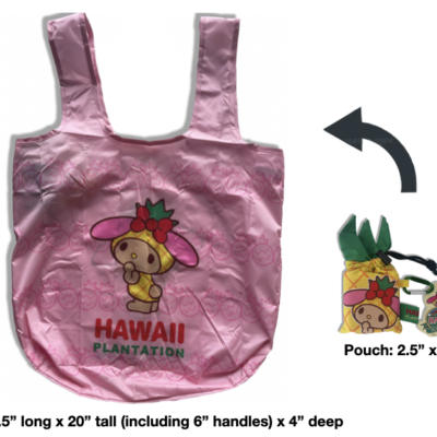 HELLO KITTY - MY MELODY DRAWSTRING FOLDABLE BAG