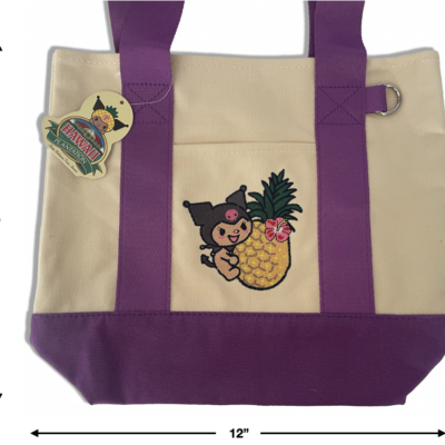 HELLO KITTY-KUROMI CANVAS MINI TOTE