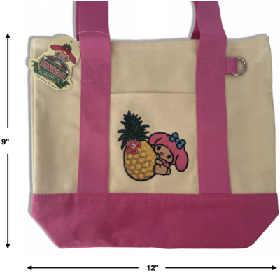 HELLO KITTY-MY MELODY CANVAS MINI TOTE